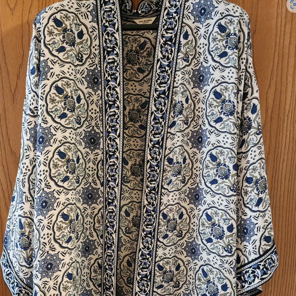 Womens Ruana Wrap-Open Front